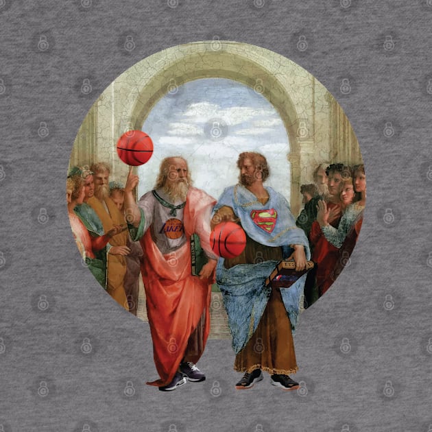 Basketball - Platon and Aristoteles by hayatininevreni